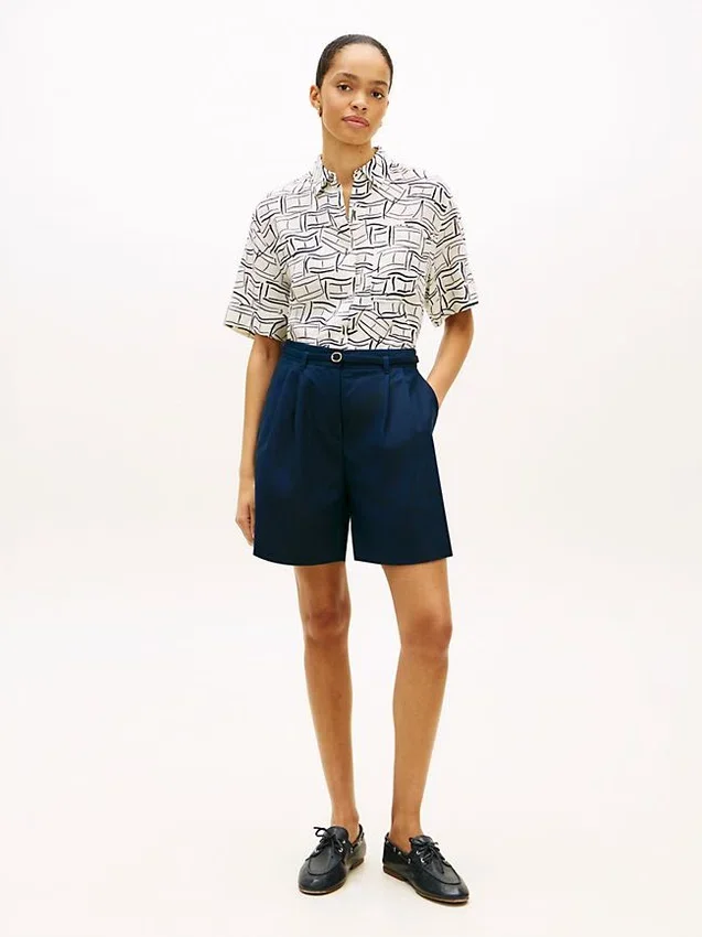 Short-Sleeve Linen Shirt Short-Sleeve Linen Shirt
