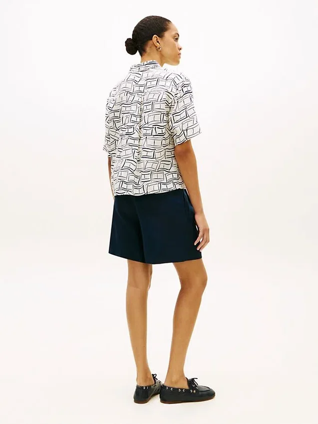 Short-Sleeve Linen Shirt Short-Sleeve Linen Shirt