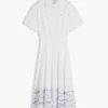 Short-Sleeve Poplin Shirtdress