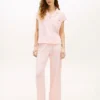 Short-Sleeve Shirt & Pant Sleep Set