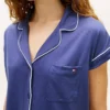 Short-Sleeve Shirt & Pant Sleep Set
