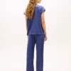 Short-Sleeve Shirt & Pant Sleep Set