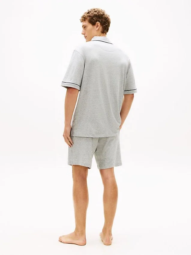 Short-Sleeve Shirt & Short Sleep Set Short-Sleeve Shirt & Short Sleep Set