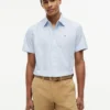 Short-Sleeve Striped Oxford Shirt Short-Sleeve Striped Oxford Shirt
