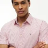 Short-Sleeve Striped Oxford Shirt Short-Sleeve Striped Oxford Shirt