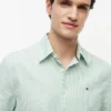 Short-Sleeve Striped Oxford Shirt Short-Sleeve Striped Oxford Shirt