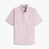 Short-Sleeve Striped Oxford Shirt Short-Sleeve Striped Oxford Shirt