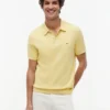 Short-Sleeve Sweater Polo