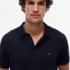 Short-Sleeve Sweater Polo