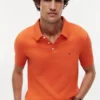 Short-Sleeve Sweater Polo