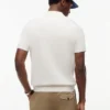 Short-Sleeve Sweater Polo