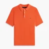 Short-Sleeve Sweater Polo