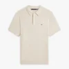 Short-Sleeve Sweater Polo