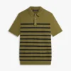 Short-Sleeve Sweater Polo