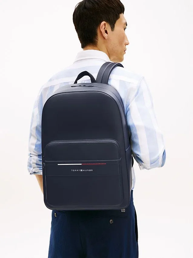 Signature Stripe Backpack Signature Stripe Backpack