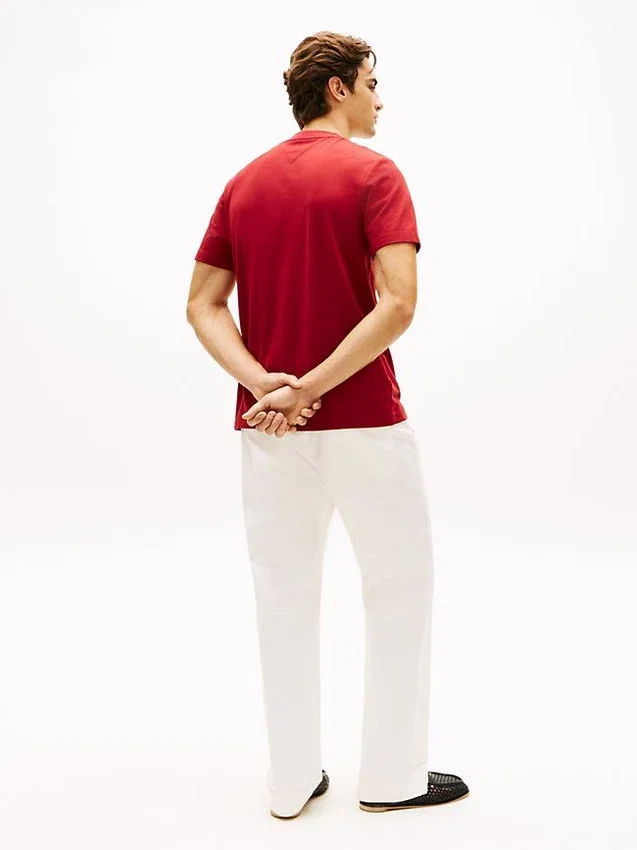 Signature Stripe Pocket Pique T-Shirt Signature Stripe Pocket Pique T-Shirt