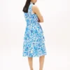 Sleeveless Belted Linen-Blend Shirtdress Sleeveless Belted Linen-Blend Shirtdress