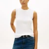 Sleeveless Crewneck Sweater Sleeveless Crewneck Sweater