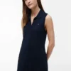 Sleeveless Pique Midi Polo Dress Sleeveless Pique Midi Polo Dress