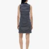 Sleeveless Striped Polo Dress Sleeveless Striped Polo Dress