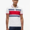 Slim Fit Block Stripe Stretch Pique Polo Slim Fit Block Stripe Stretch Pique Polo