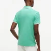 Slim Fit Block Stripe Stretch Pique Polo Slim Fit Block Stripe Stretch Pique Polo