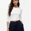 Slim Fit Boatneck T-Shirt