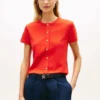Slim Fit Button-Up T-Shirt