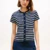 Slim Fit Button-Up T-Shirt