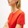 Slim Fit Button-Up T-Shirt