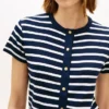 Slim Fit Button-Up T-Shirt