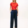Slim Fit Button-Up T-Shirt