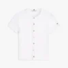 Slim Fit Button-Up T-Shirt