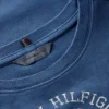Slim Fit Garment-Dyed Crest Logo T-Shirt