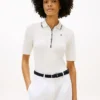 Slim Fit Half-Sleeve Tipped Polo