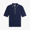 Slim Fit Half-Sleeve Tipped Polo