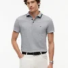 Slim Fit Heathered Polo