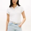 Slim Fit Laurel Leaf Logo Polo