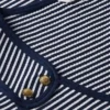 Slim Fit Nautical Gold-Button Tank Top