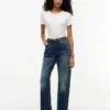 Slim Fit Pointelle Crewneck T-Shirt