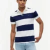 Slim Fit Rugby Stripe Polo