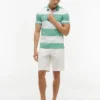 Slim Fit Rugby Stripe Polo