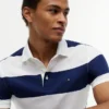 Slim Fit Rugby Stripe Polo