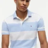 Slim Fit Rugby Stripe Polo
