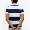 Slim Fit Rugby Stripe Polo