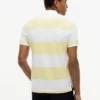 Slim Fit Rugby Stripe Polo