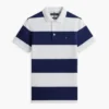Slim Fit Rugby Stripe Polo