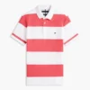 Slim Fit Rugby Stripe Polo