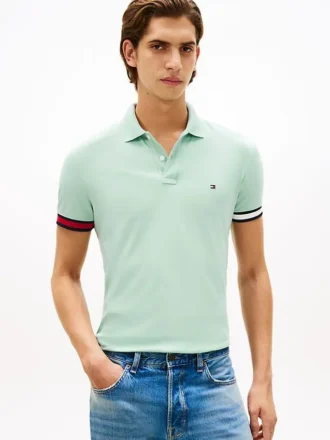 Slim Fit Smooth Cotton Interlock Polo