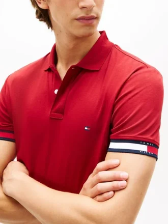 Slim Fit Smooth Cotton Interlock Polo